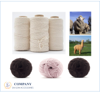 SỢI/ CHỈ TỰ NHIÊN - LEN/ LINEN (WOOL)