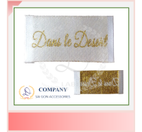 NHÃN DỆT MẪU - 002