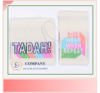 NHÃN DỆT MẪU - 005